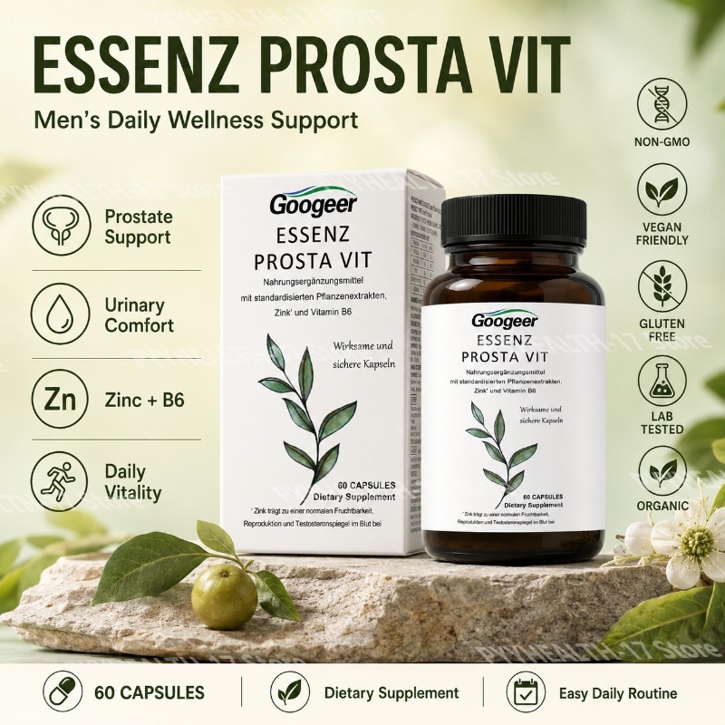 Nutrition Zinc - Googeer Essenz Prosta Vit Capsules Mens