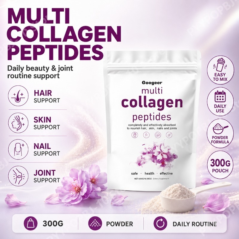 Collagen Peptide Powder - Collagen Peptides Powder 300g Soy Protein