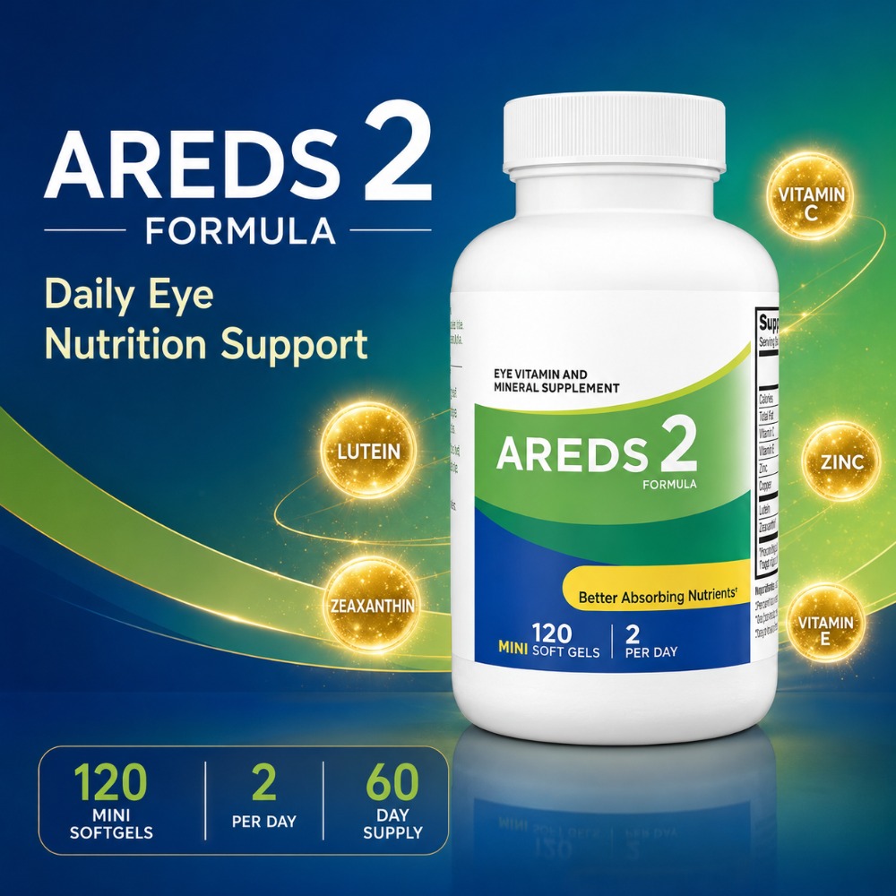 AREDS 2 Formula Eye Vitamin Su - Nutrition Zinc recension och pris