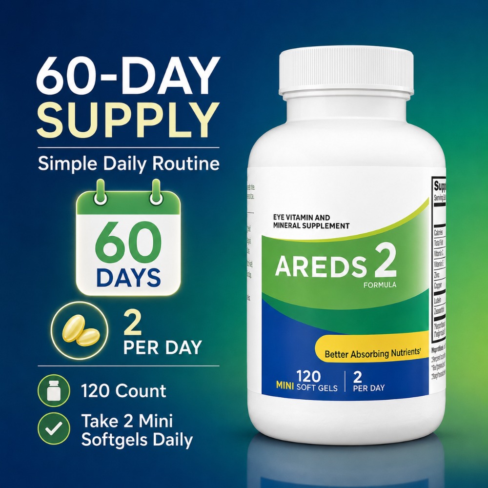 AREDS 2 Formula Eye Vitamin Su - Nutrition Zinc recension och pris