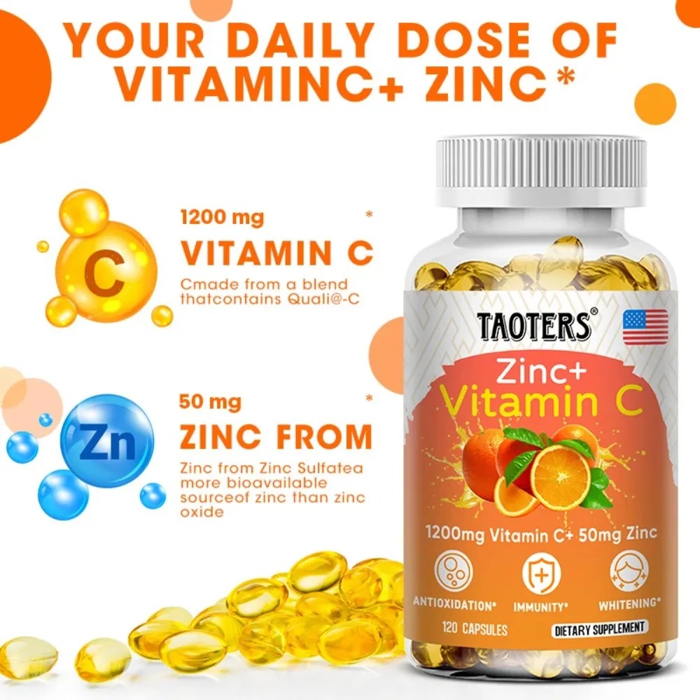 Vitamin C with Zinc 120 Capsul - Nutrition Zinc recension och pris