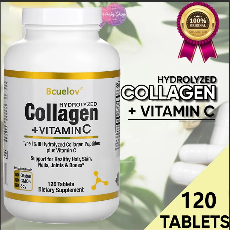bcuelov Hydrolyzed Collagen Pe - Collagen Peptide Powder recension och pris