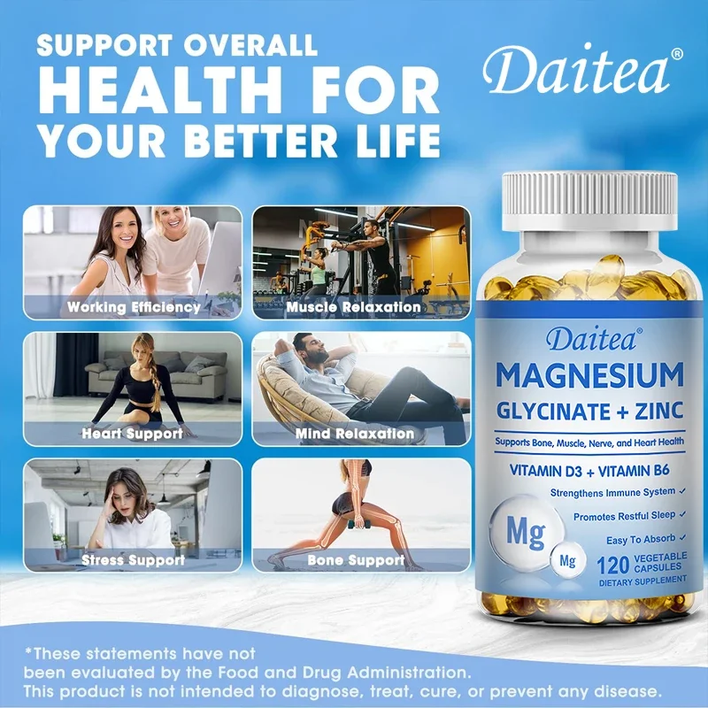 Magnesium Zinc & Vitamin D3 -  - Nutrition Zinc recension och pris