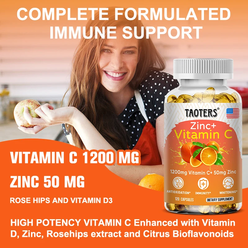 Taoters Vitamin C + Zinc Suppl - Nutrition Zinc recension och pris