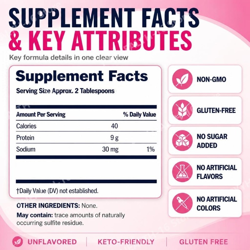 Grass Fed Collagen Peptides Po - Collagen Peptide Powder recension och pris